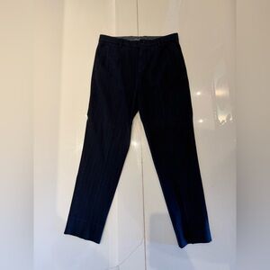 Brunello Cucinelli Mens Navy (with faint pinstripe) Trouser